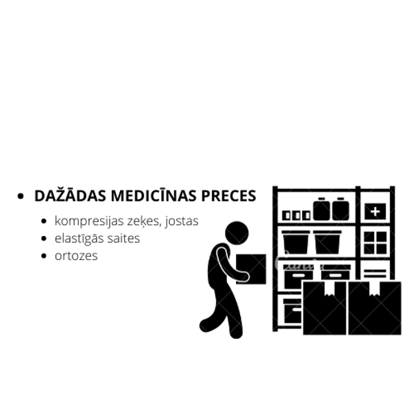 Dažādas medicīnas preces